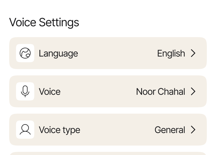 Customer Support use case example for AI voice generator